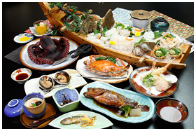 南知多でしか味わえない！　「松新」で食べる﨑っぽ料理　直売場で新鮮な海の幸お買い物メインイメージ